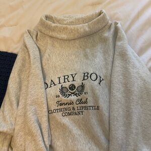 Dairy Boy Rollneck Sweatshirt